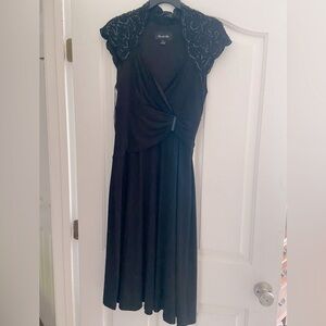 Black MIDI Dress
